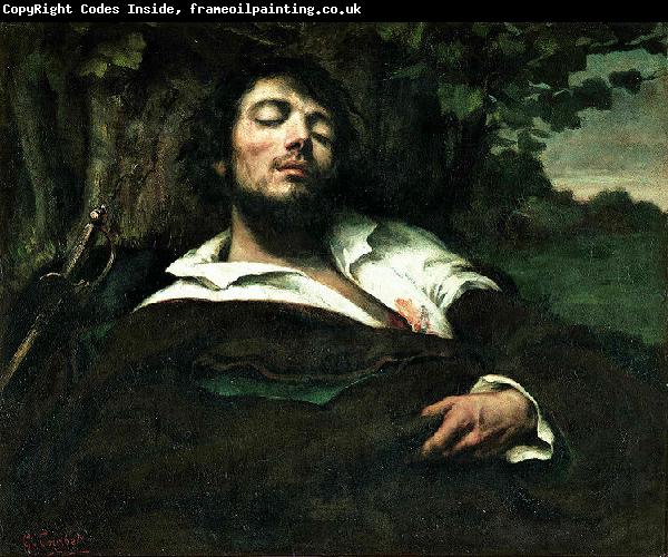 Gustave Courbet Wounded Man
